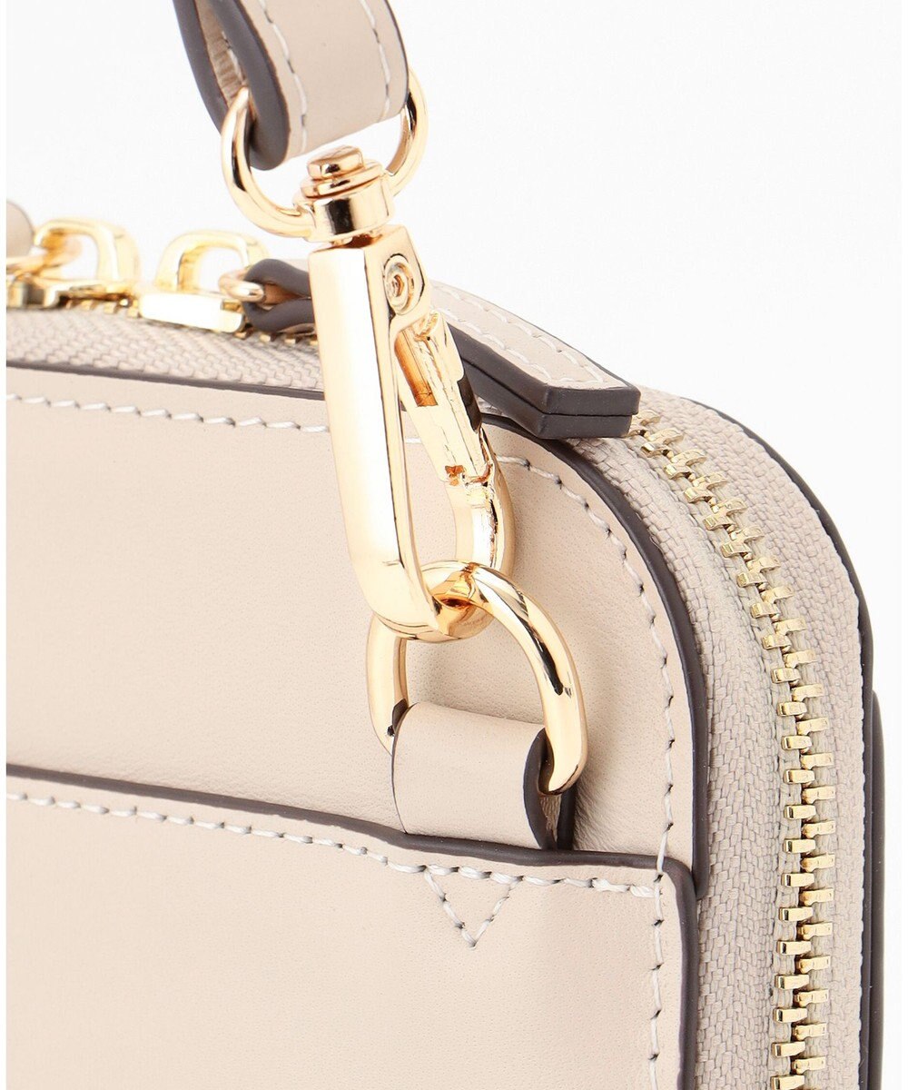 LA BAGAGERIE 【レザー×ステッチ】スマホポシェット 