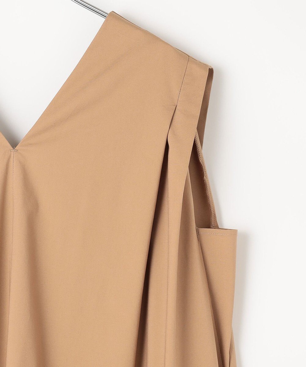 #Newans 【ANSWER for モダンベーシック】ダブルVネックロングワンピース 