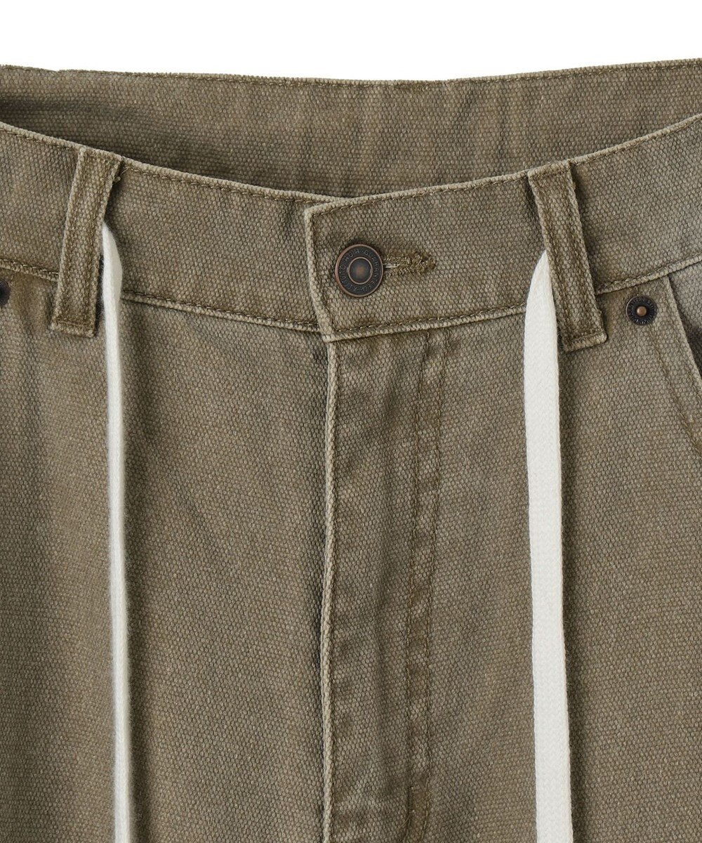 WEGO ヴィンテージウォッシュダックダブルニーバギーパンツ 