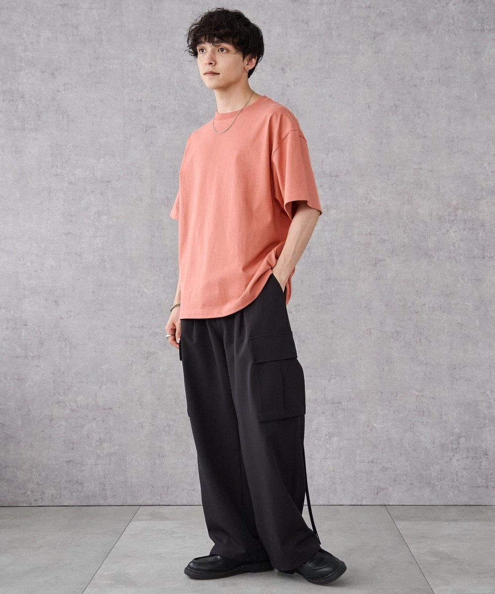 WEGO 【ユニセックス着用アイテム/綿100%/SMLXLサイズ展開】シルキーリッチヘビーコットンT 