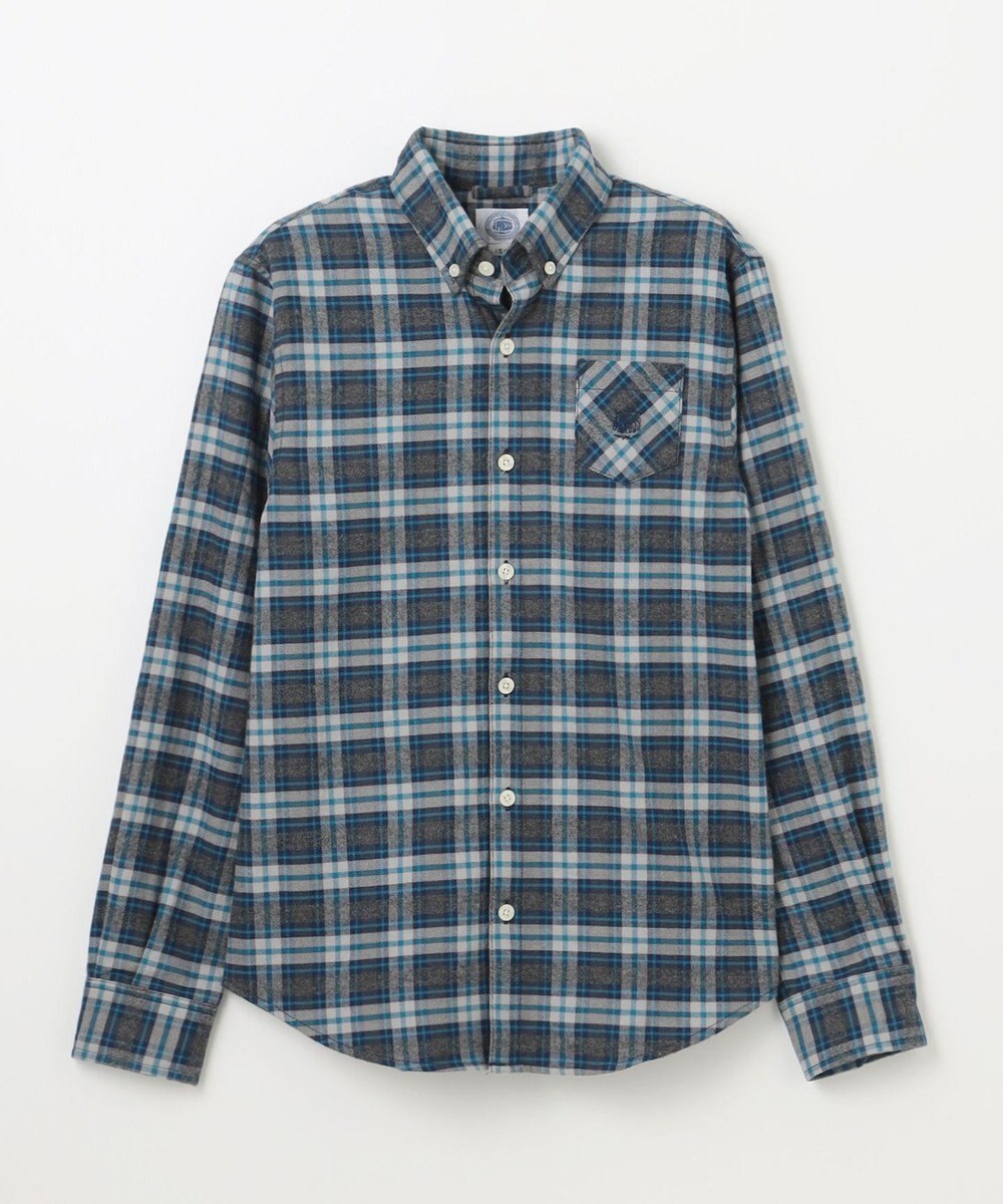 J.PRESS KIDS 【140-170cm】起毛チェックシャツ 