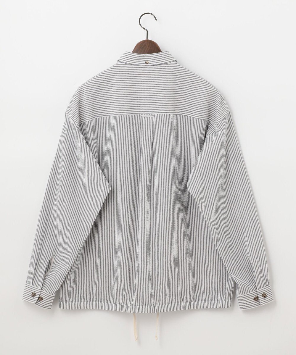 JOSEPH ABBOUD MOUNTAIN 【SPACE／UNISEX】オーガニックコットンリネンドライサッカー シャツ 