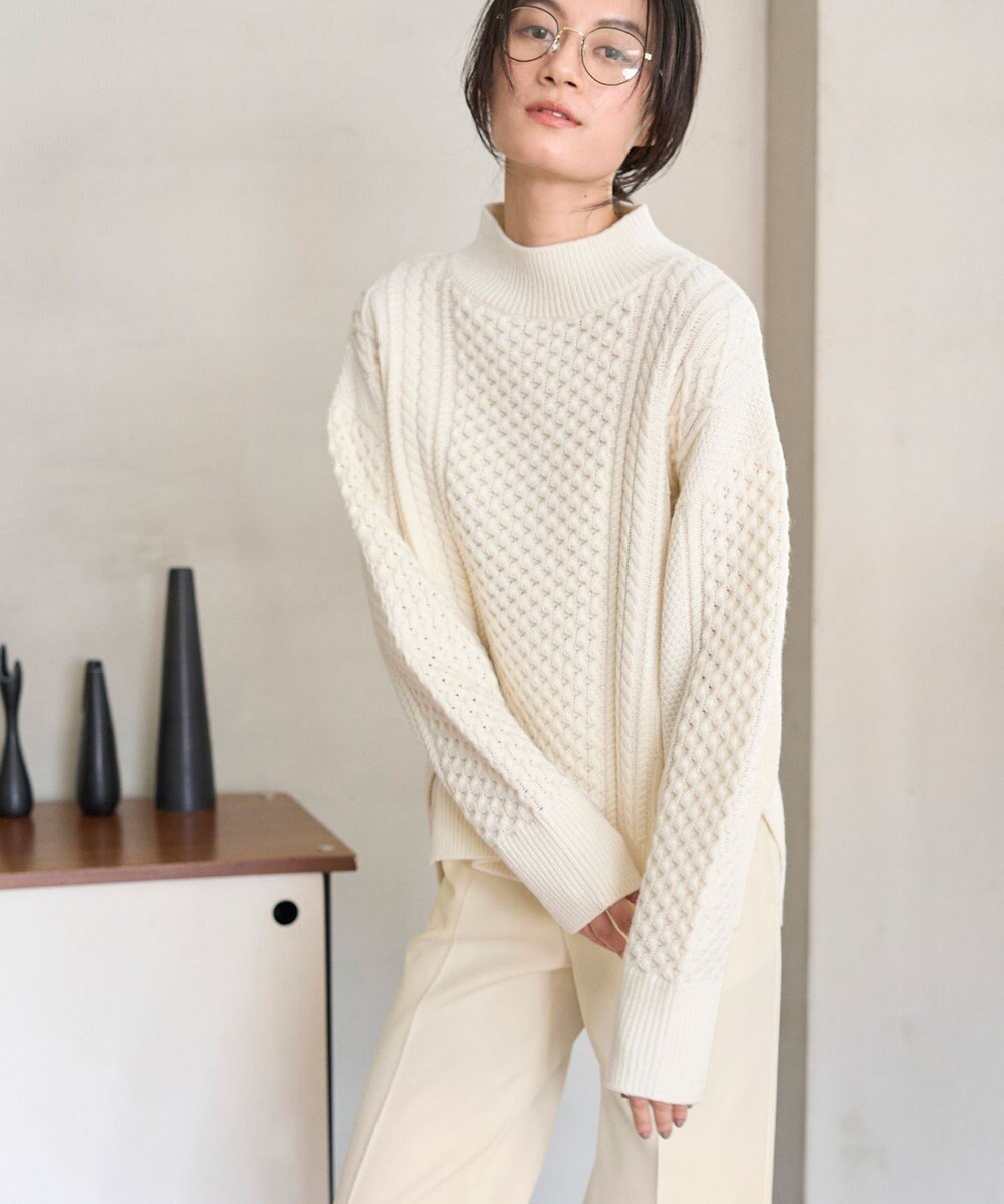 UNFILO アランパターンニット 