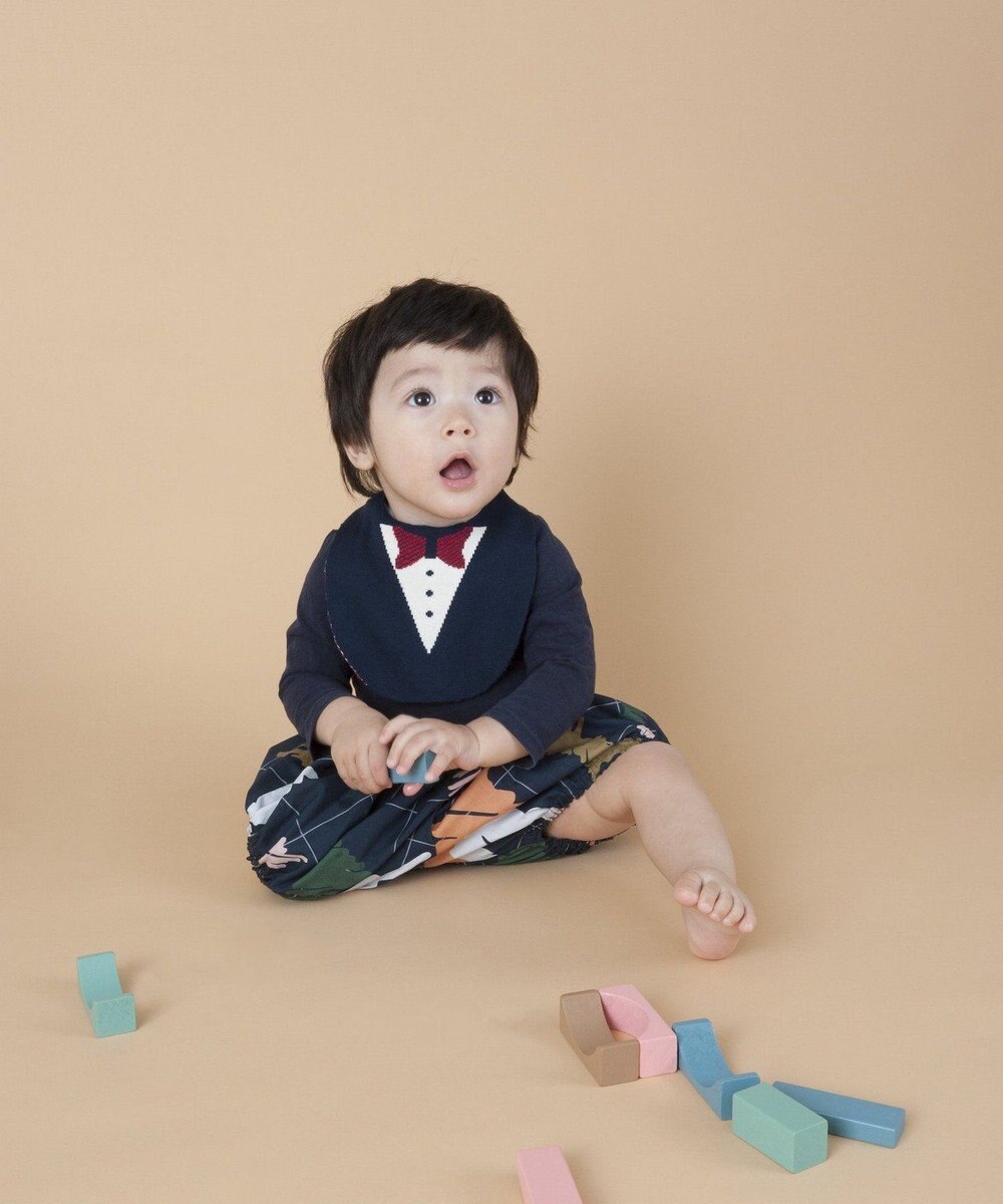 TRICOTE FORMAL BIB / フォーマル柄スタイ 
