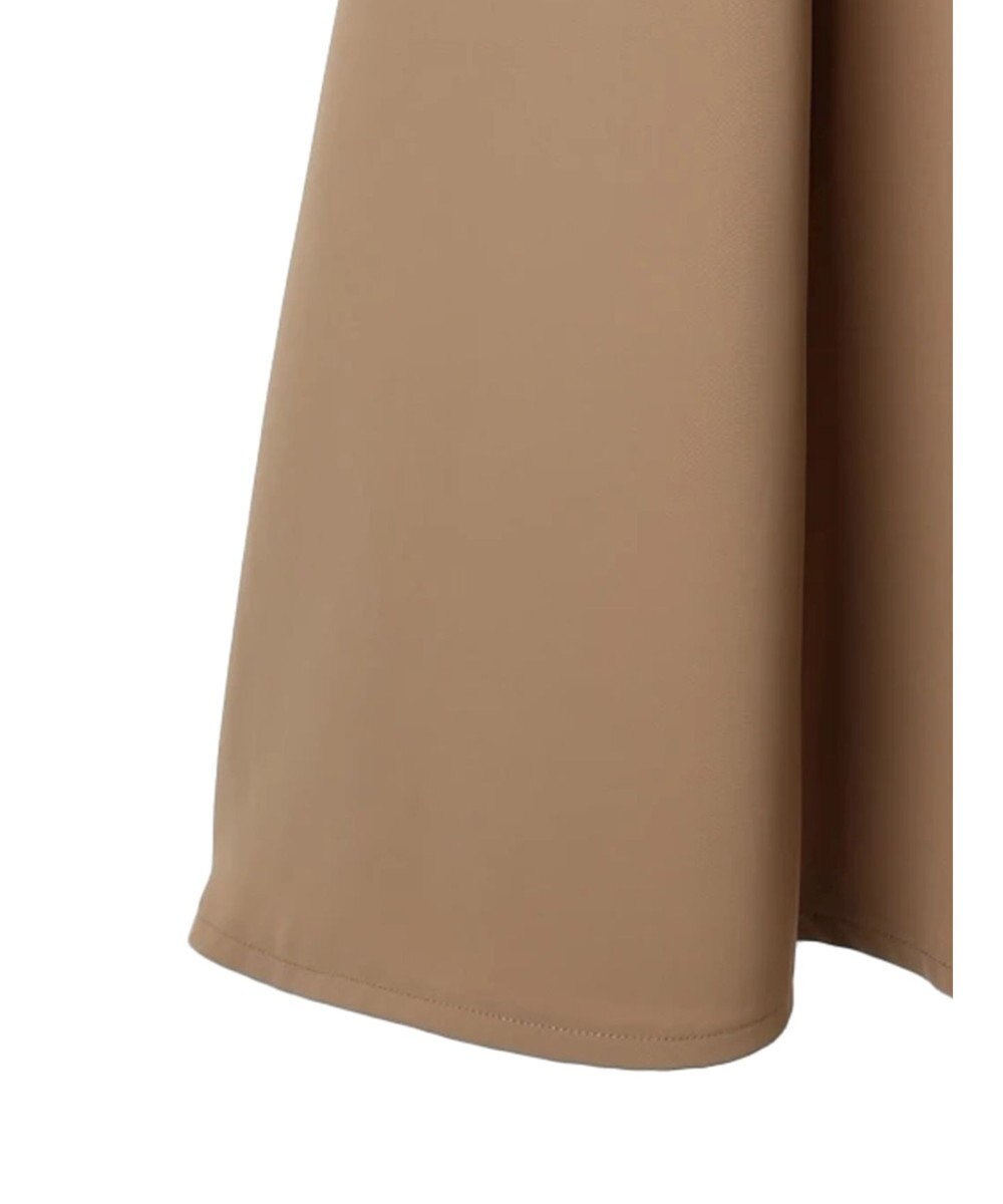 earth music&ecology ハイウエスト切り替えドッキングフレアワンピース 