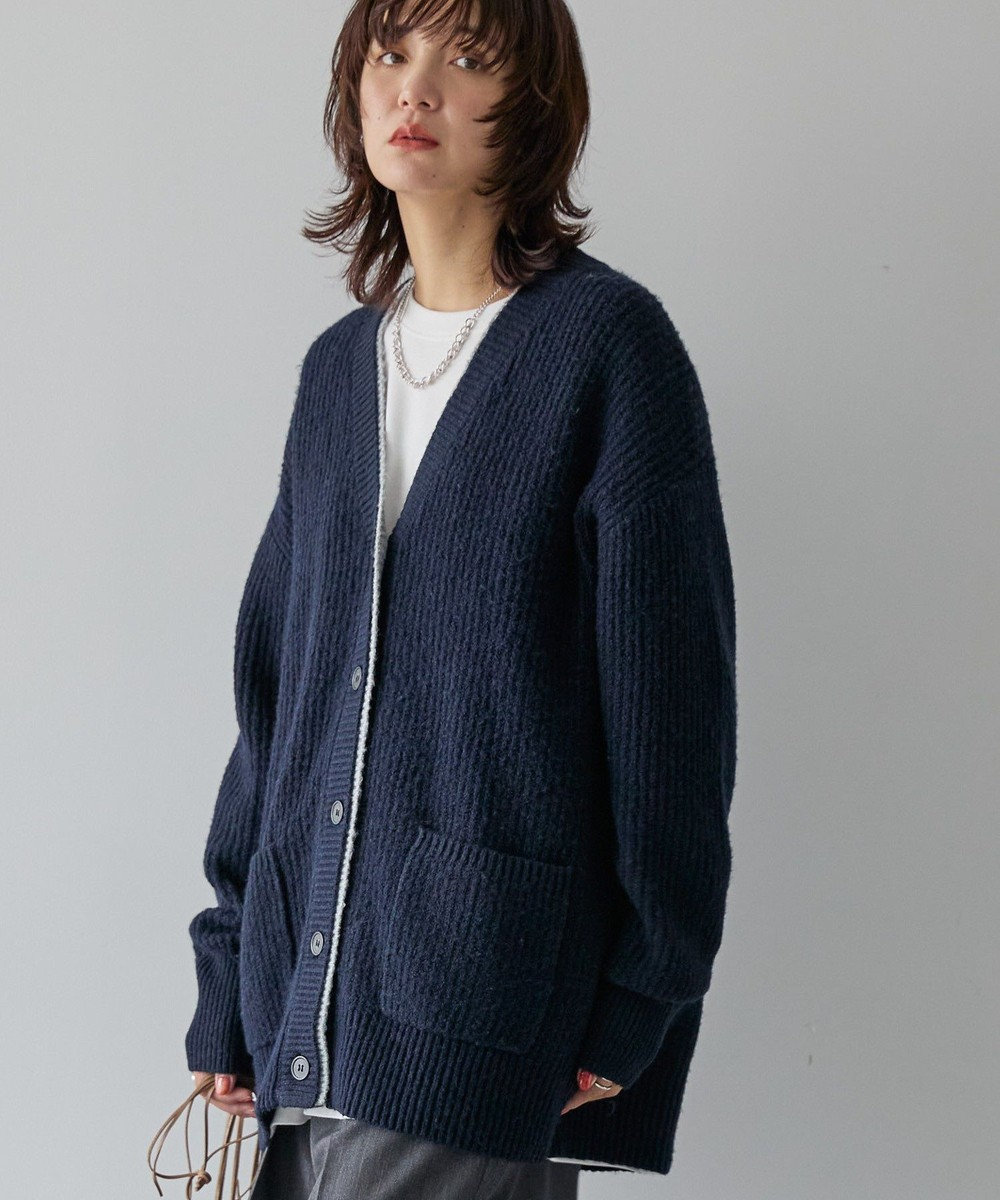 AMERICAN HOLIC レイヤードライクロングカーディガン 