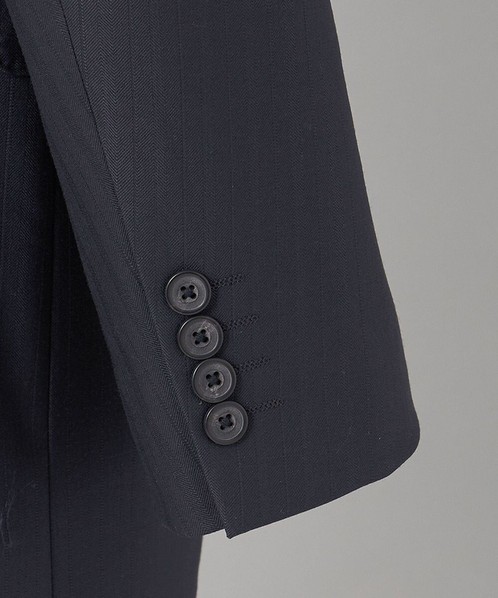 GOTAIRIKU 希少/五大陸限定【御幸毛織】コンパクトヤーン×SUPER120'sWOOL　グレー（ペーパープレス加工） 