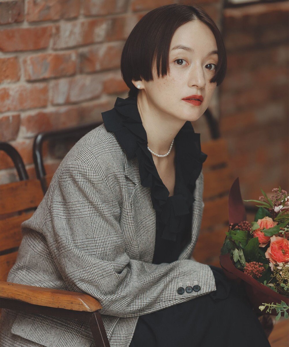 #Newans 【高山都さんコラボ】オーバーサイズテーラードジャケット 