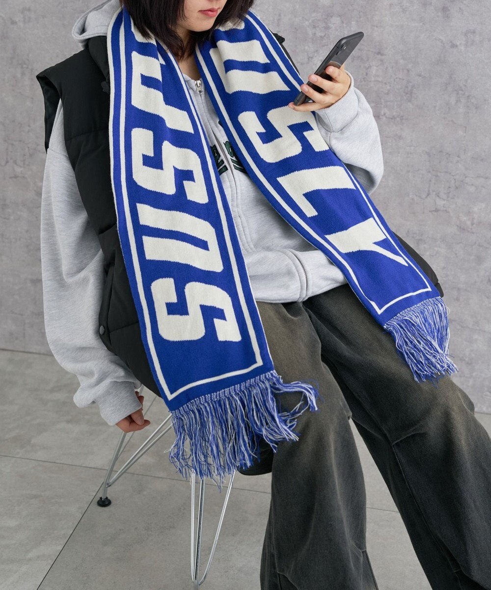 WEGO 【ユニセックス着用ITEM】ロゴマフラー 