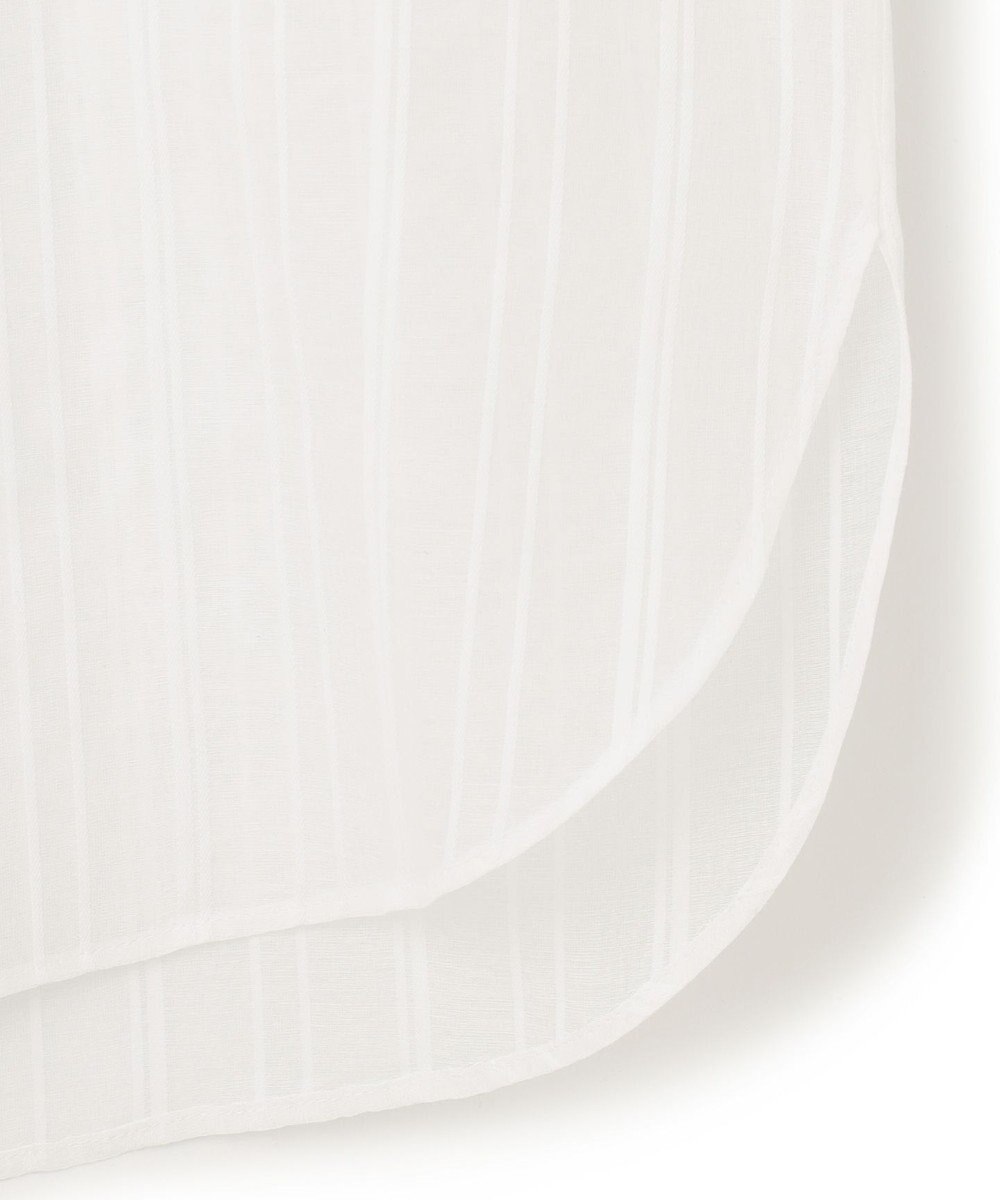 ICB C/Siドビーストライプ ボウタイブラウス 