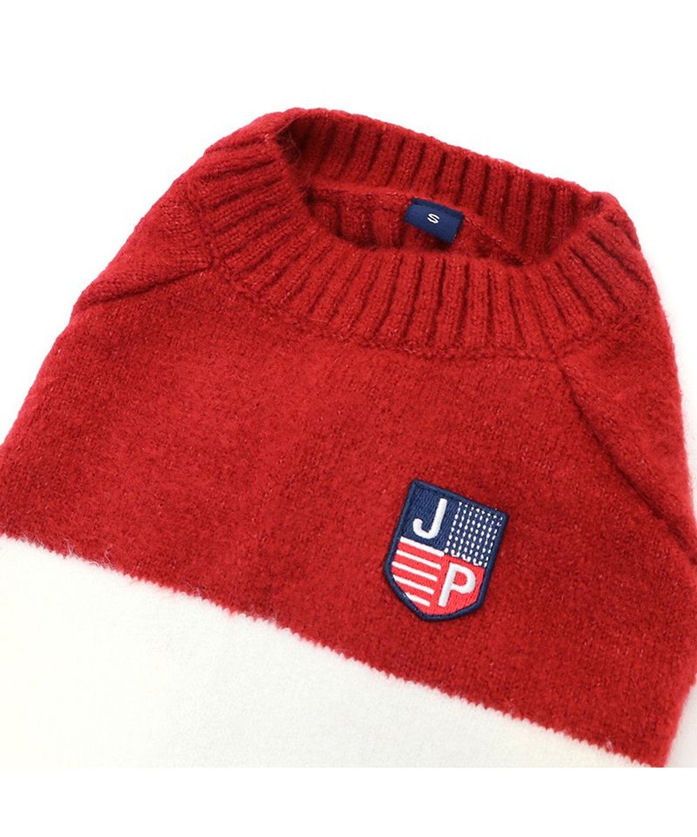 PET PARADISE J.PRESS モヘア トリコロール ニット  小型犬 