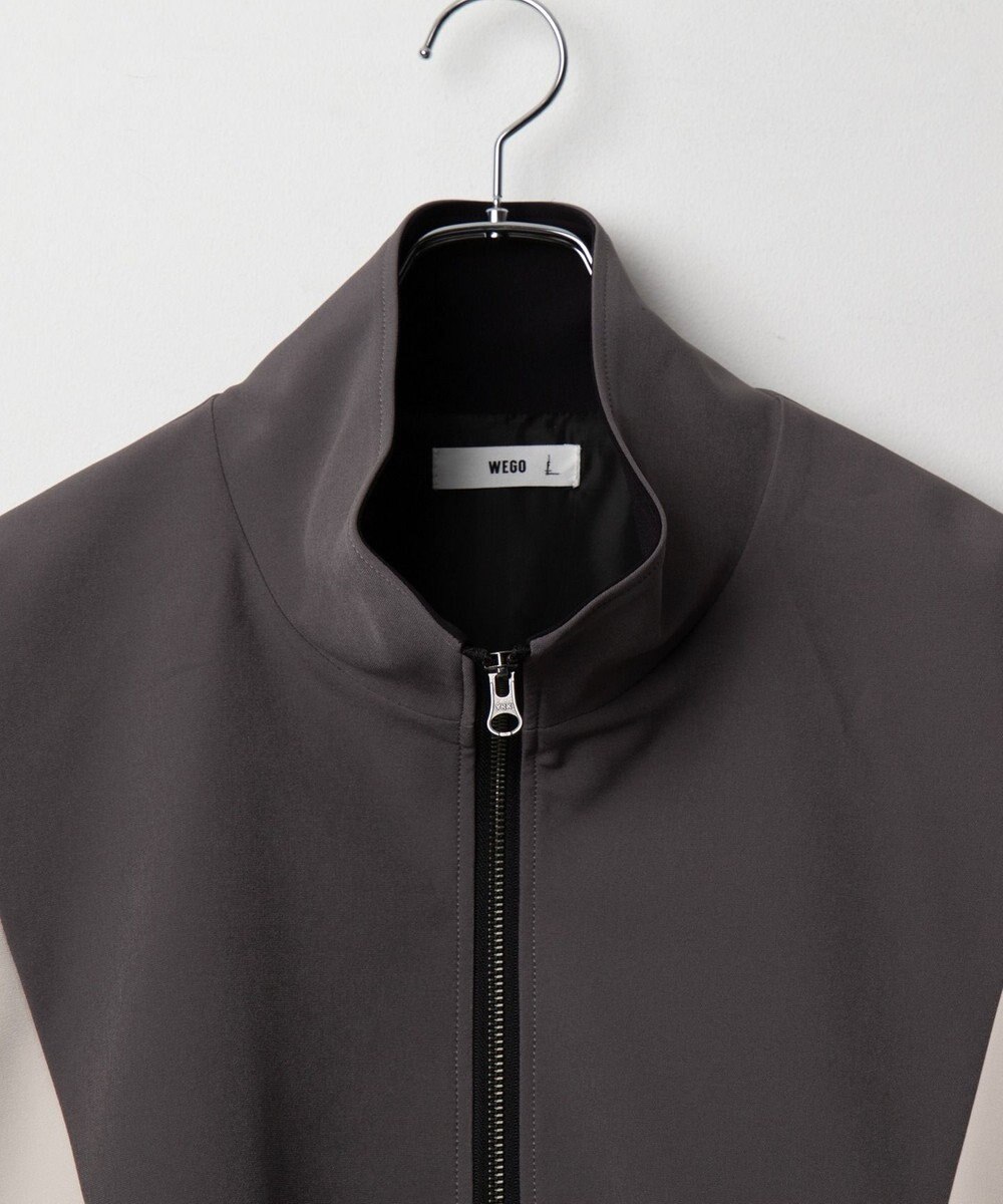 WEGO トロミスタンドブルゾン 