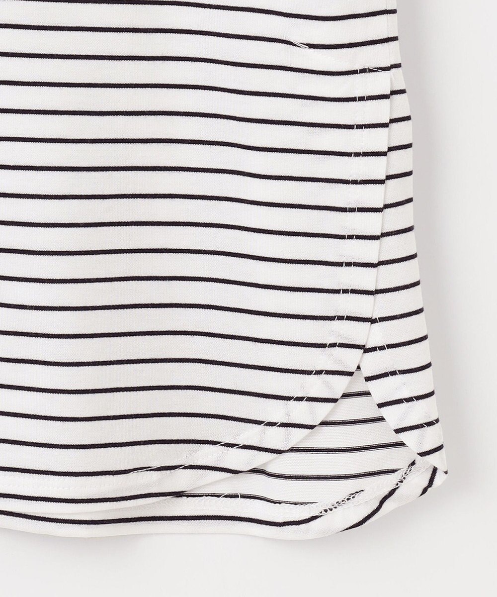 J.PRESS LADIES 【吸水速乾】ベーシックジャージー ボーダー カットソー 