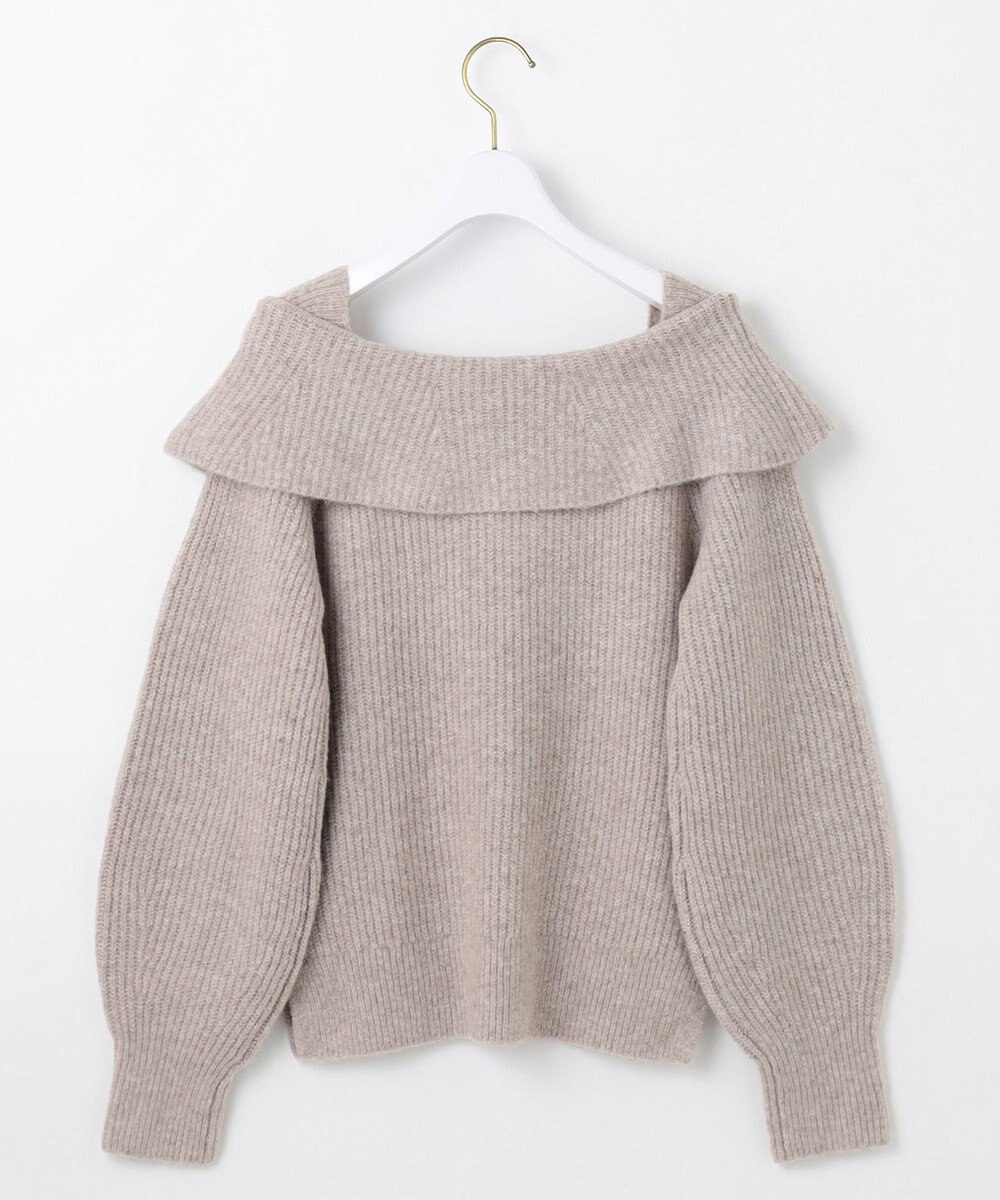 ANY SIS 【洗える】オフショル ニット 