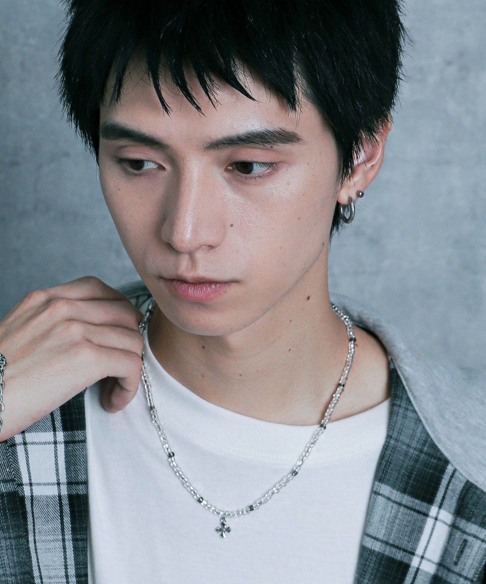 WEGO Mメタルモチーフビーズネックレス 