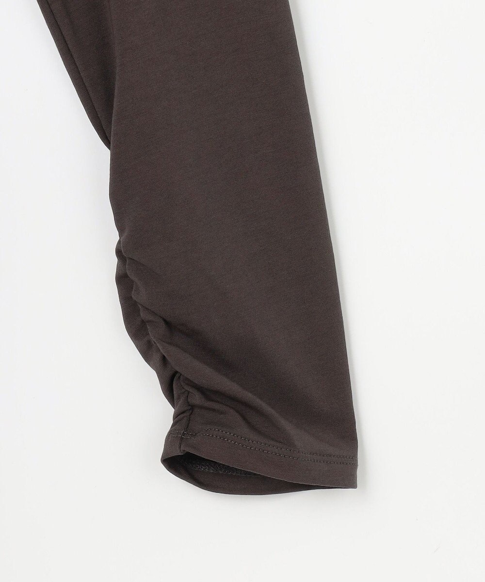 組曲 オーガンジーコンビ ロングTシャツ 