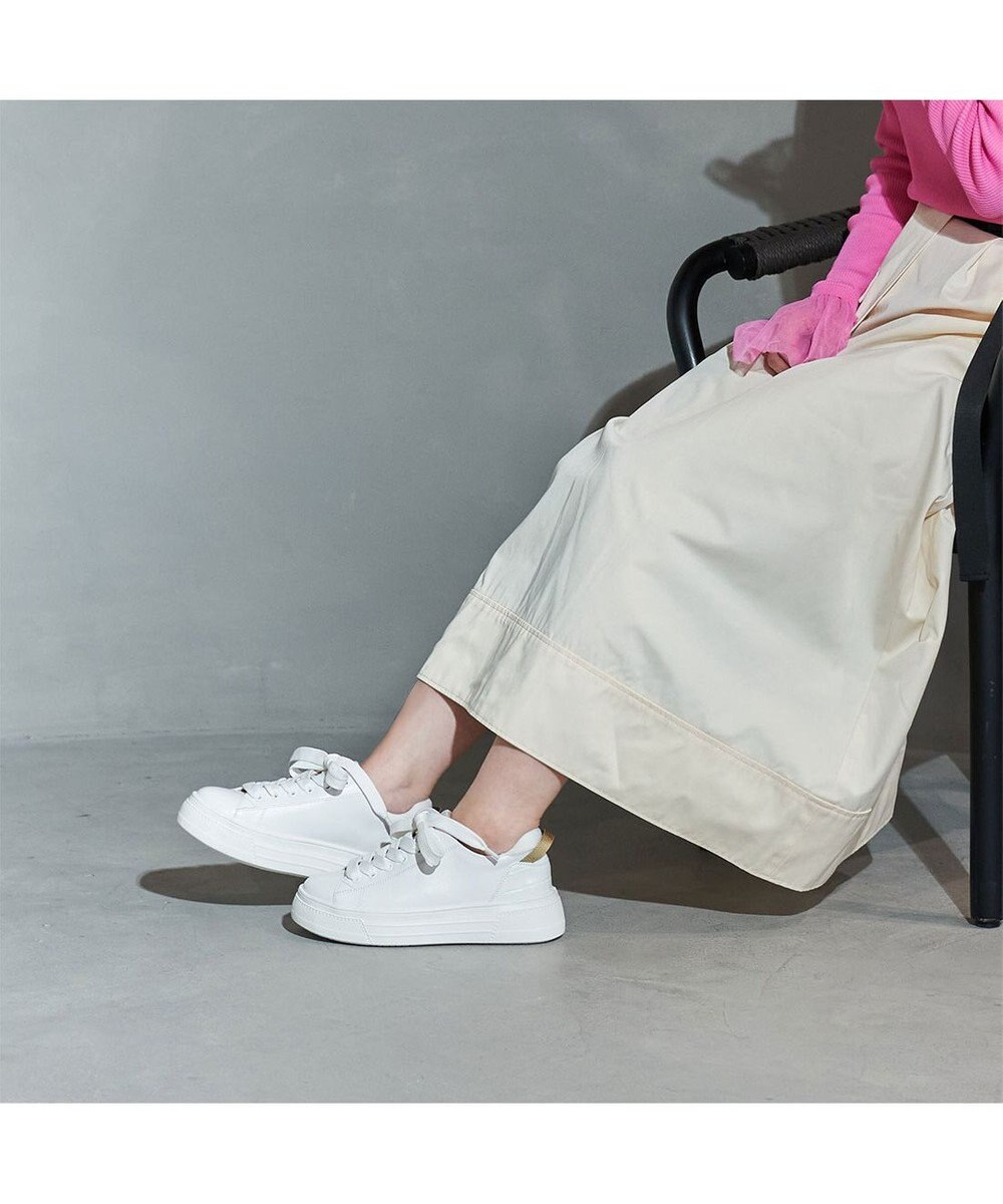 MODE ET JACOMO <MODE ET JACOMO>厚底レースアップスニーカー 