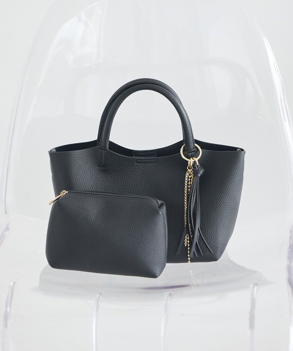 earth music&ecology 【軽量】チャーム付きミニトートバッグ 