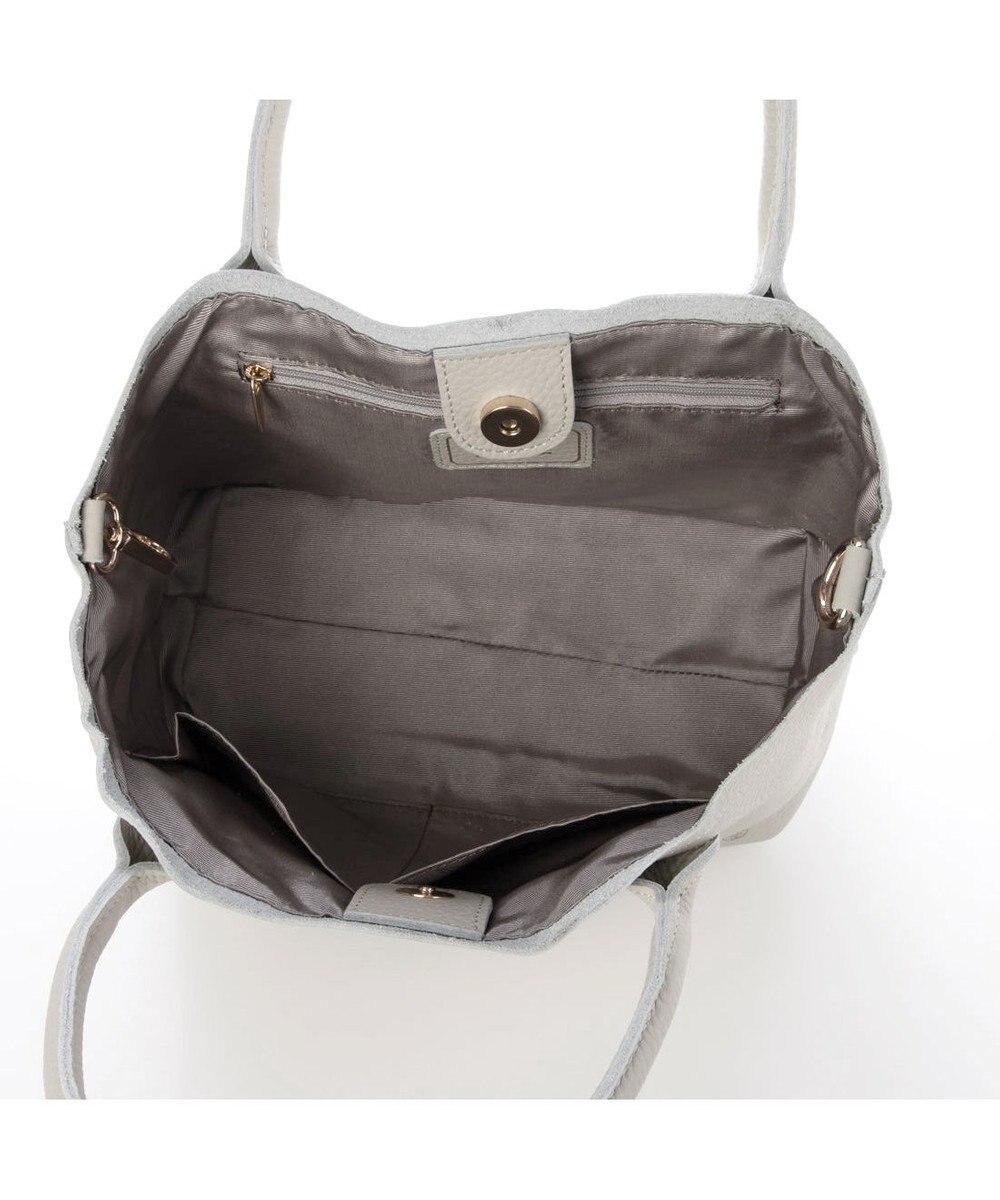 UNBILLION ペルケ perche / 牛革ドット刺繍2wayトートS 