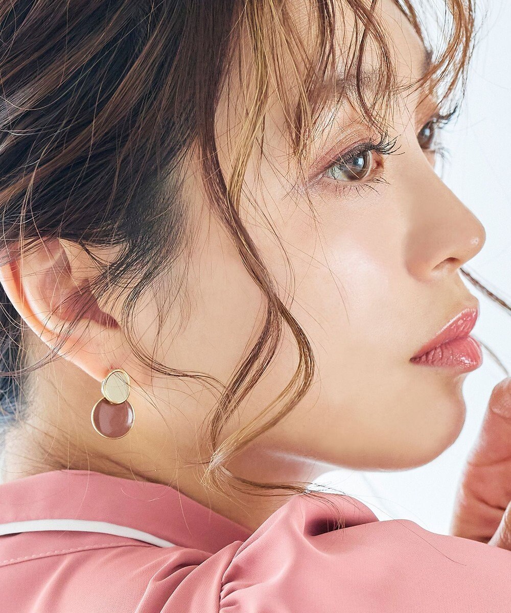 Tiaclasse 2トーンピアス 