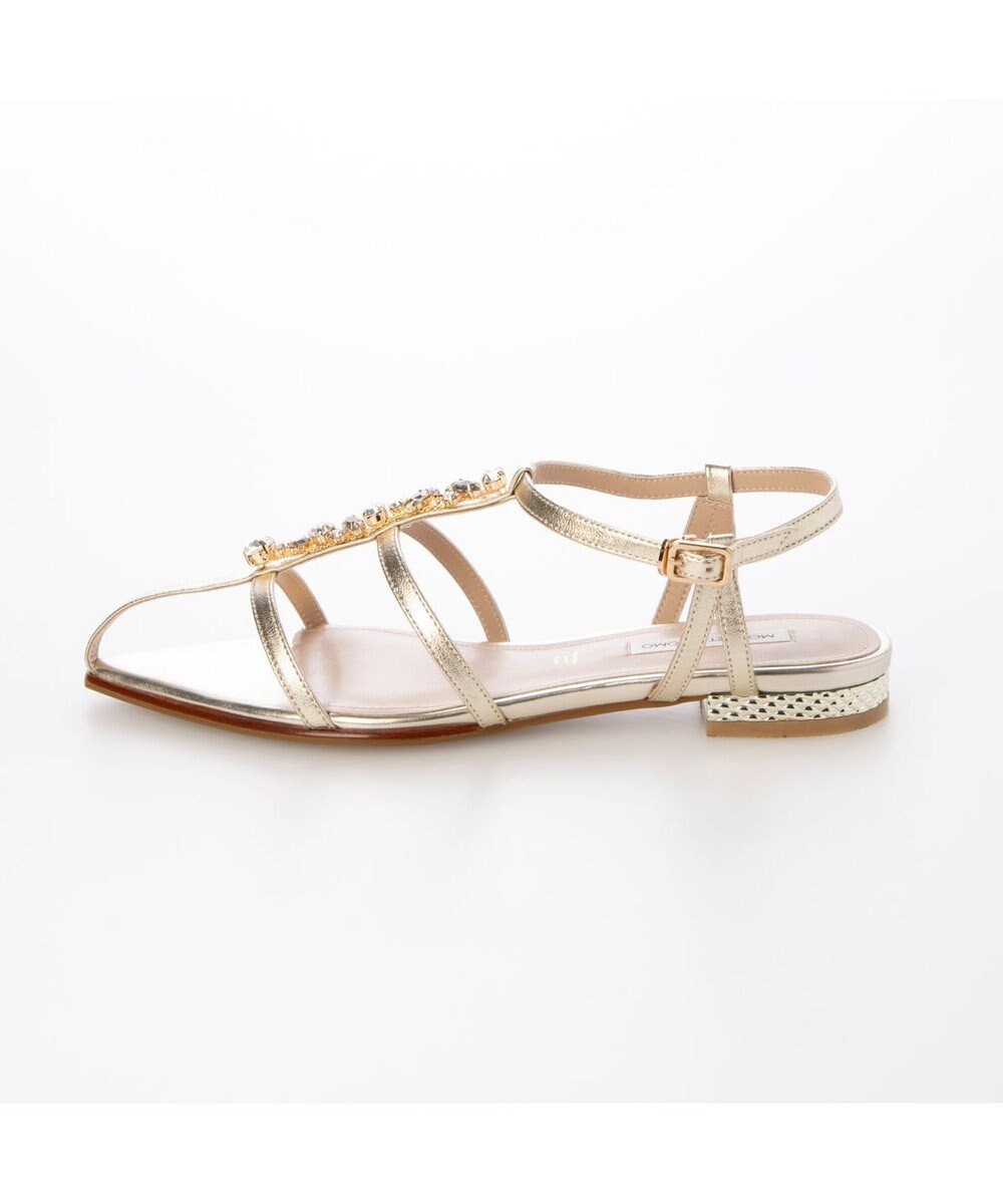 MODE ET JACOMO <MODE ET JACOMO>ポインテッドトゥTストラップサンダル 