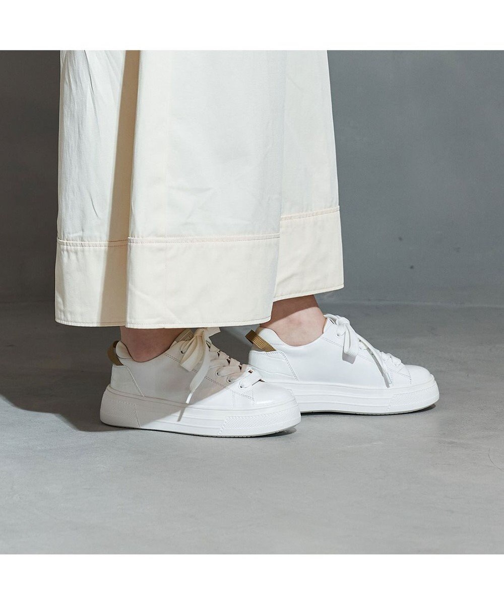 MODE ET JACOMO <MODE ET JACOMO>厚底レースアップスニーカー 