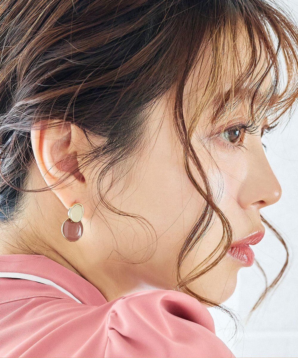 Tiaclasse 2トーンピアス 