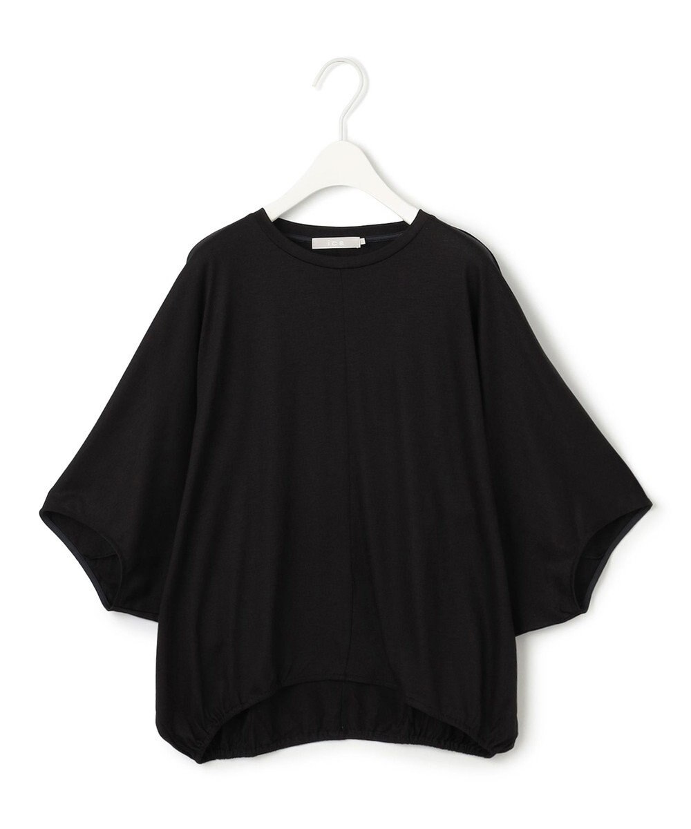 ICB L 【接触冷感・速乾・洗える】Ly.Coハイゲージ ドルマンスリーブプルオーバー 