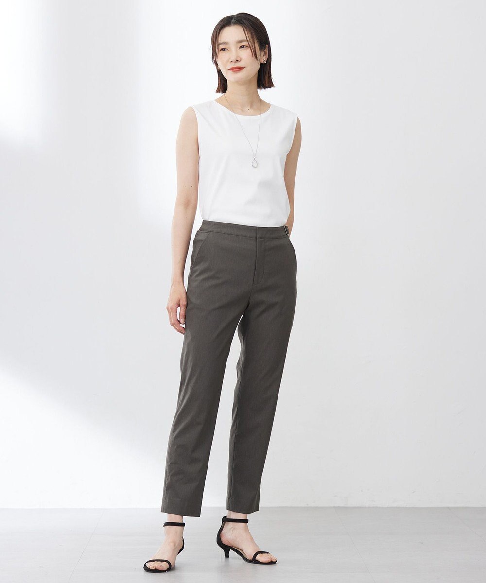 J.PRESS LADIES ステンレスオーバルネックレス 