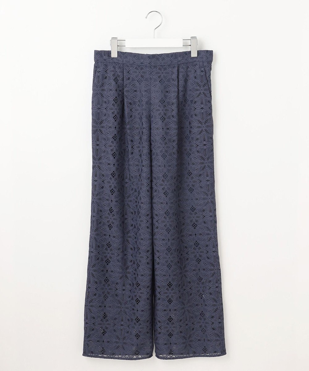 自由区 【カタログ掲載・洗える】フラワータイルレース パンツ 