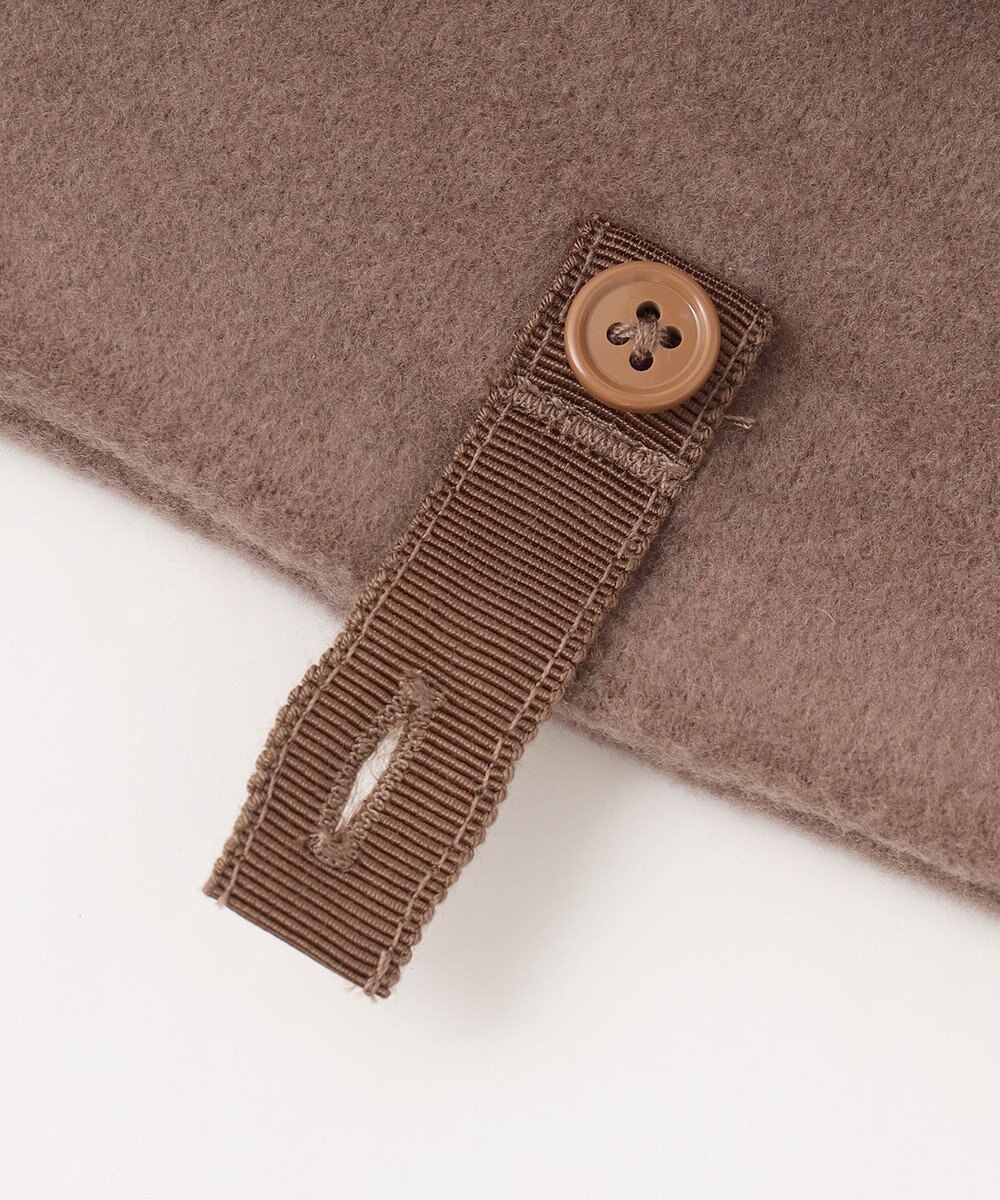 23区GOLF 取り外し可能なスヌード付き【23Fondation/WOMEN】【吸湿発熱】フーディー風 ワンピース 