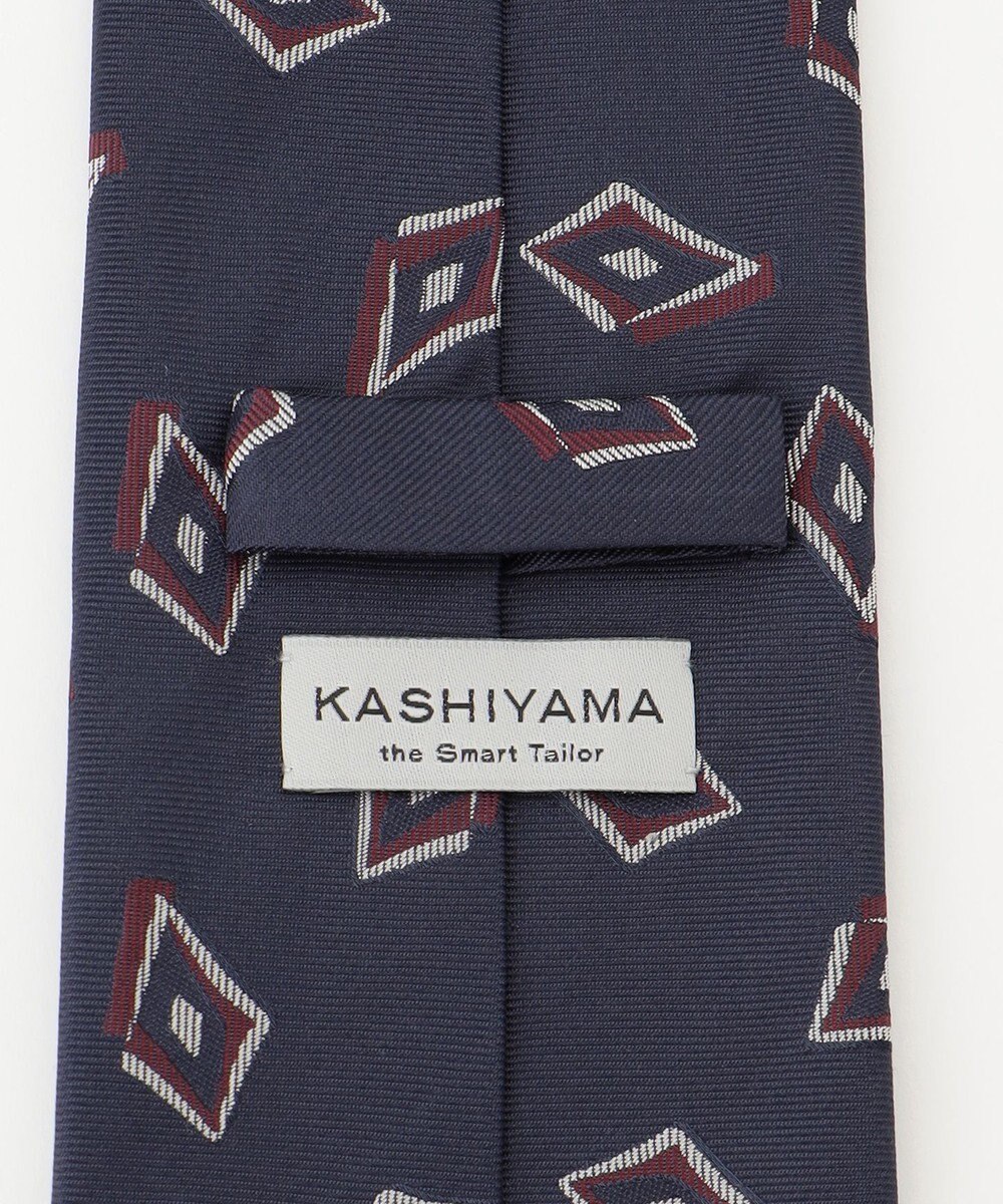 KASHIYAMA KASHIYAMAオリジナル【JAPAN MADE】ジオメトリックネクタイ 