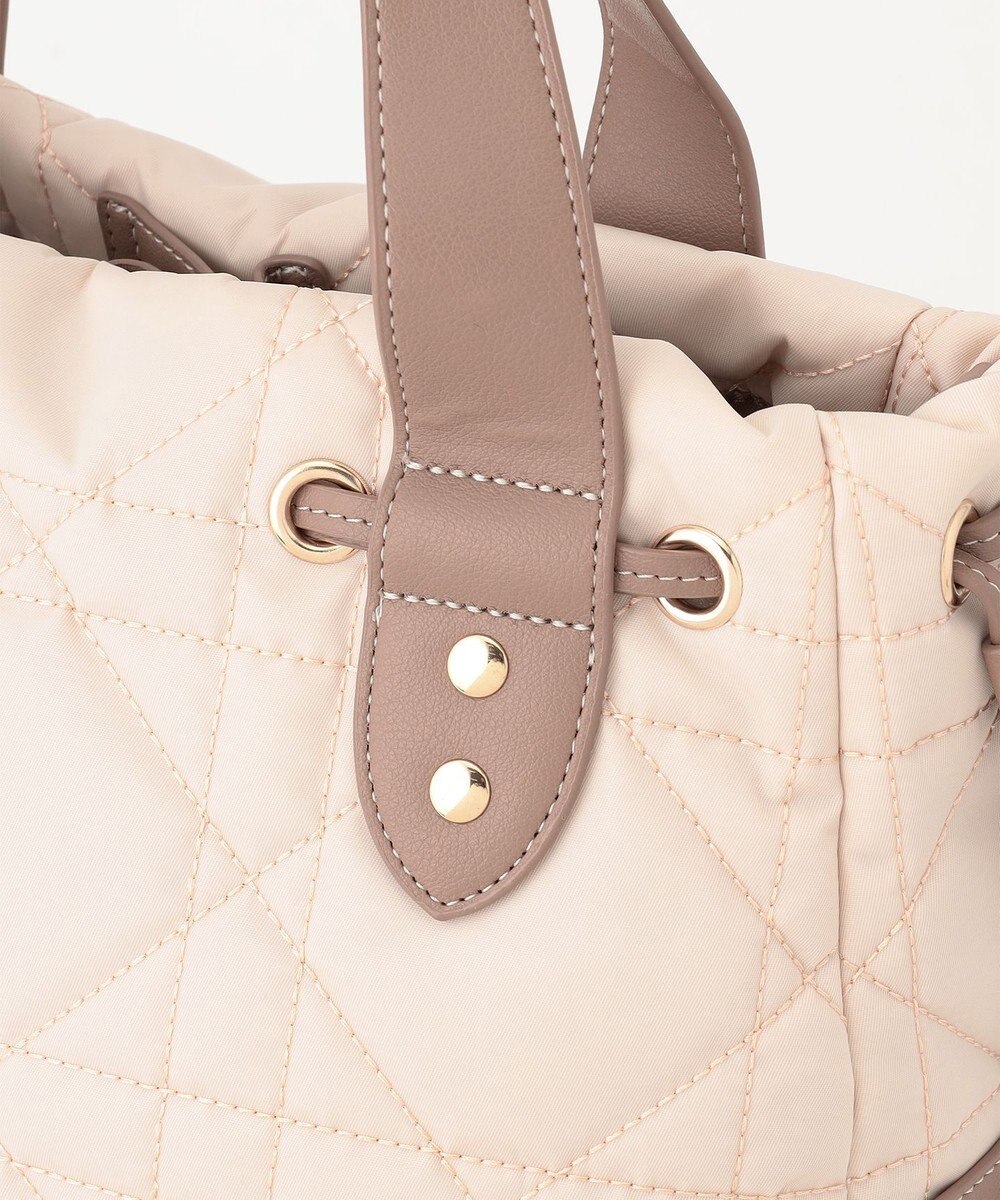 LA BAGAGERIE グリッドキルティングトート 