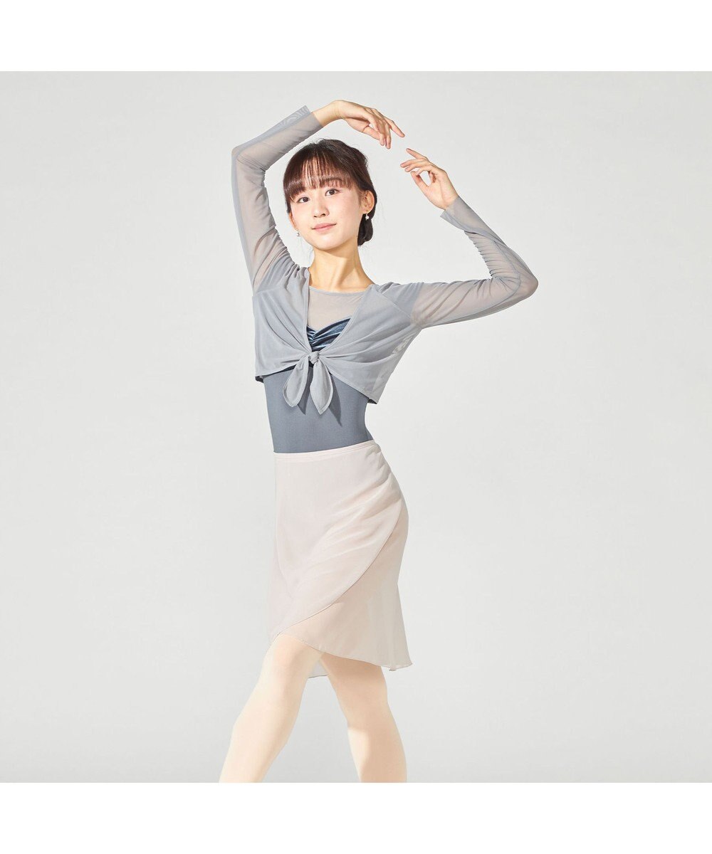 Chacott ハーフスリーブレオタード 