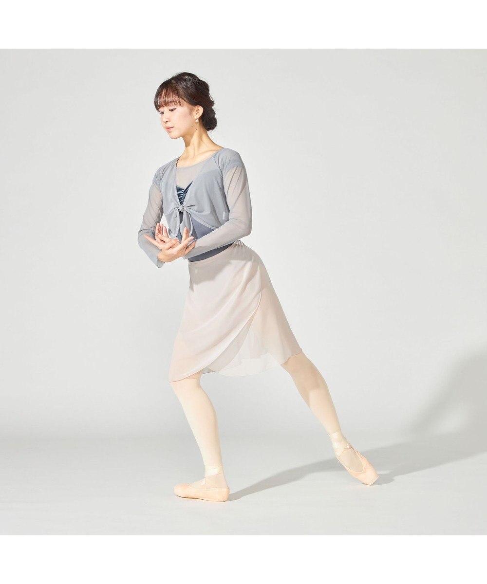 Chacott ハーフスリーブレオタード 