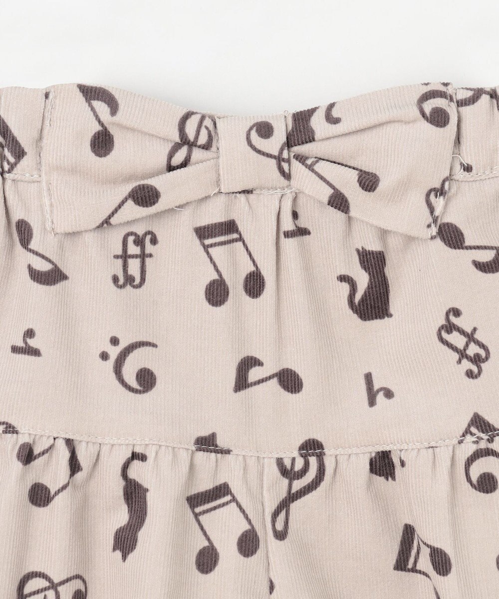 ANY KIDS 音符総柄キュロット 
