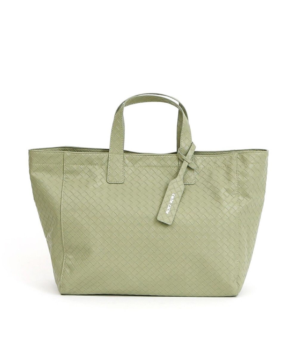 UNBILLION カシュカシュ cachecache / メッシュエンボスA4ショッパートート 