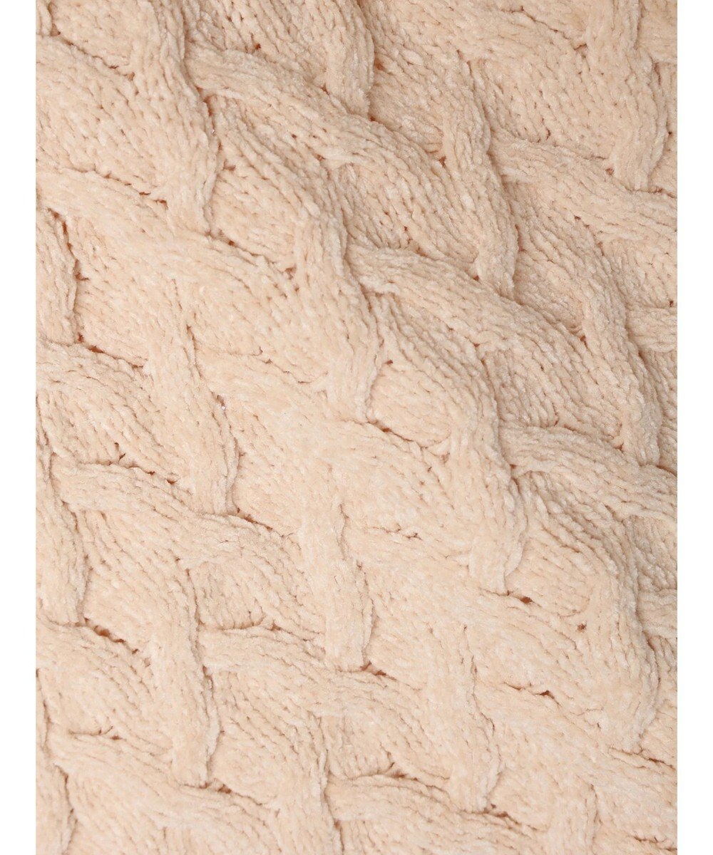 CRAFT STANDARD BOUTIQUE 洗えるモールケーブルニットチュニック 