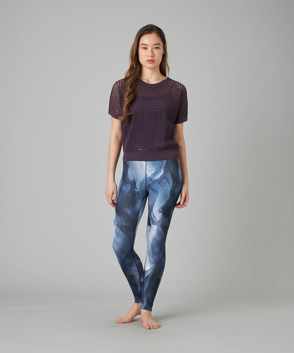 Chacott Chacott BALANCE インクアートプリントレギンス 