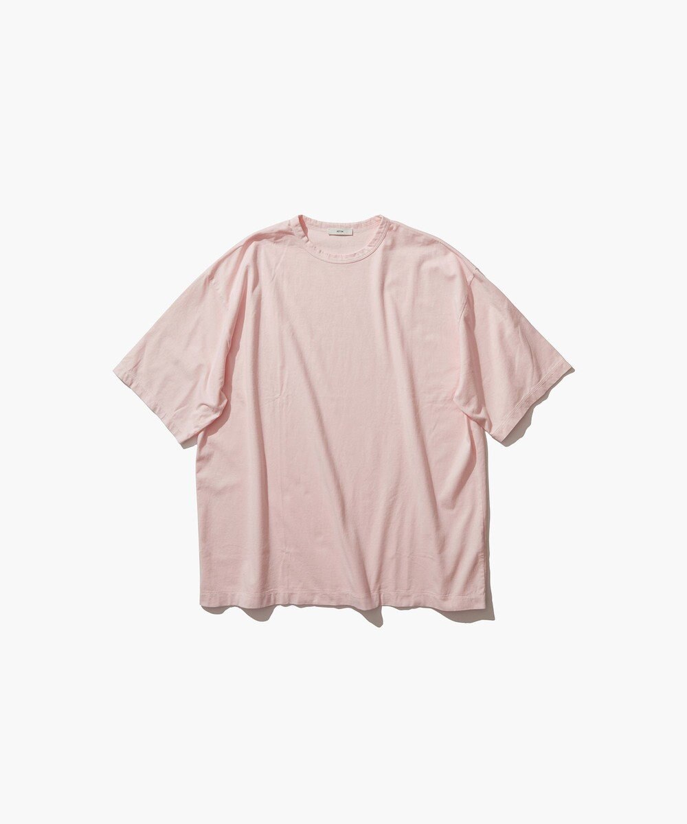 ATON NATURAL DYED NUBUCK | クルーネックTシャツ - UNISEX 