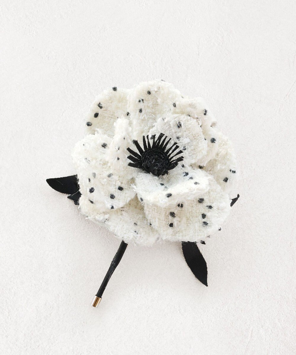 TOCCA 【アップサイクルコサージュ付き・美香＆Lovécoコラボ・数量限定・A4サイズ対応】FLOWER IN HEART BAG バッグ 