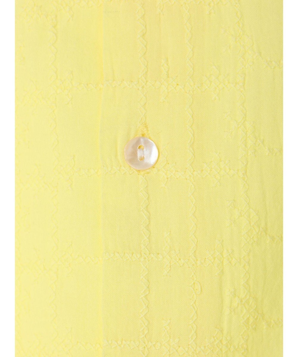 Green Parks Ｉ　ＳＥＴ２点　刺繍７分袖ブラウス＋タンクトップ 