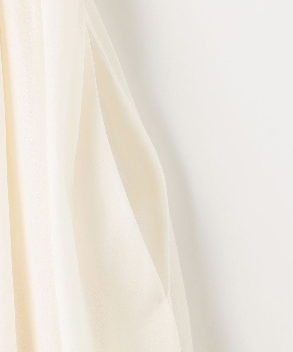 NAVE 【Nave　洗える】トランスペアレントボイル ドレス 