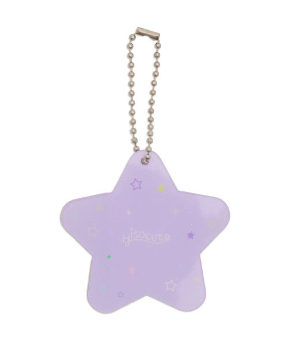 WEGO 【痛バ＆推し活グッズ】カラフルスターIDフォトケースキーホルダー 