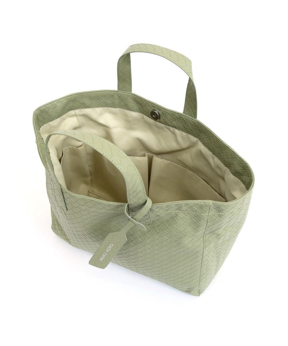 UNBILLION カシュカシュ cachecache / メッシュエンボスA4ショッパートート 