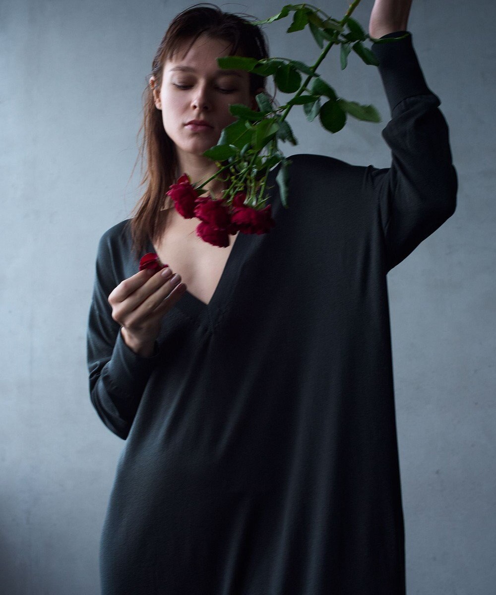 自由区 【カトリエムブーケ】Manquant ベーシックロングプルオーバー 