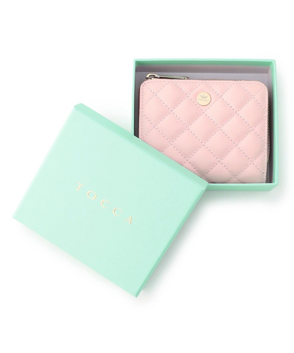 TOCCA TRACE PAVE BIFOLD WALLET 二つ折り財布 