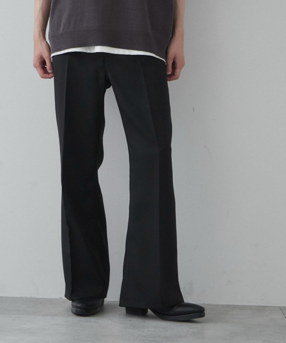 WEGO 【ユニセックス着用ITEM】ルーズフィットフレアトラウザー 