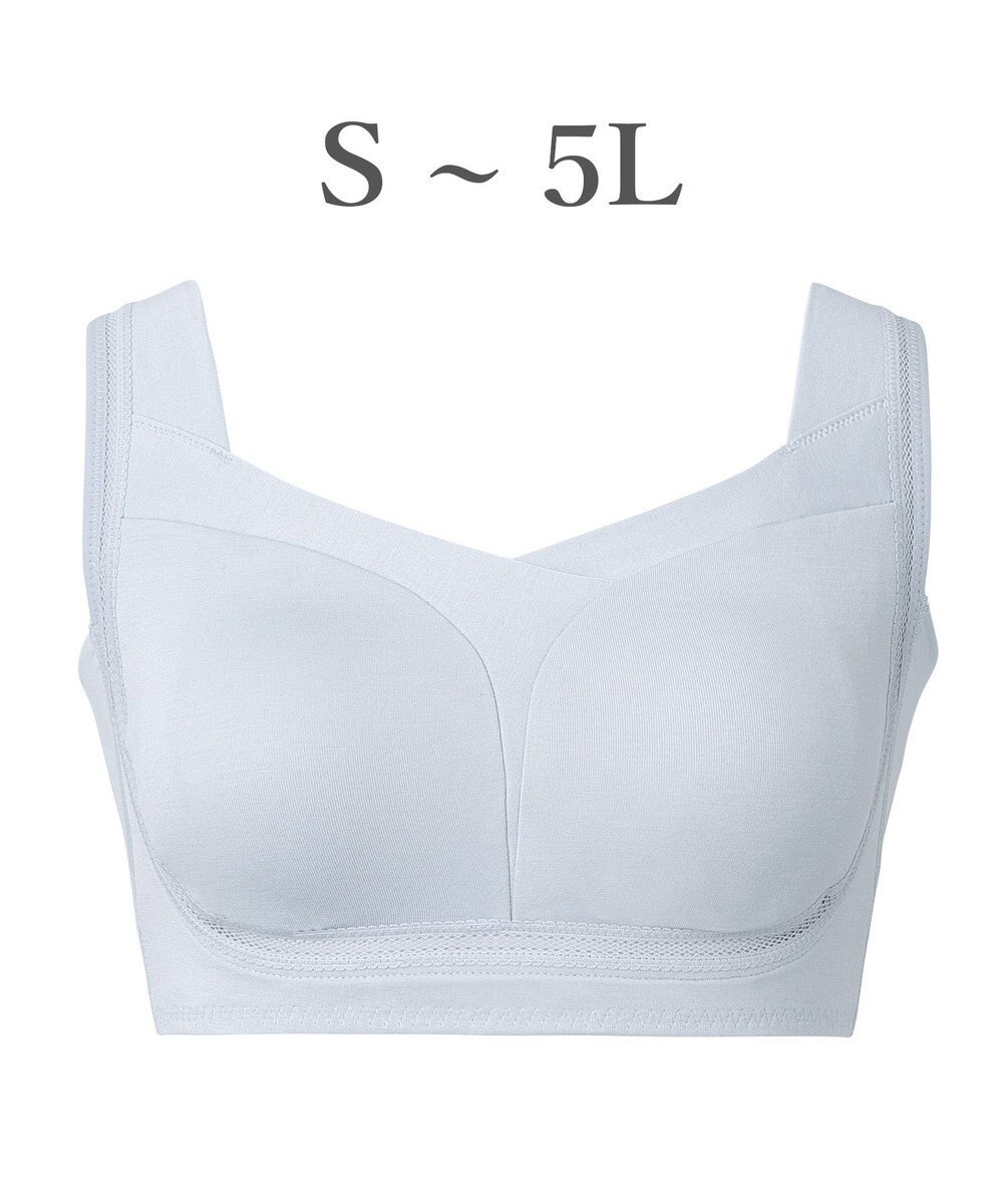 BRADELIS New York 【Yukine inc. / ブラデリス】ゆきねえとろりソフトシルク混ライトブラ25 着心地重視 軽くて快適 接触冷感機能付き 補正下着 