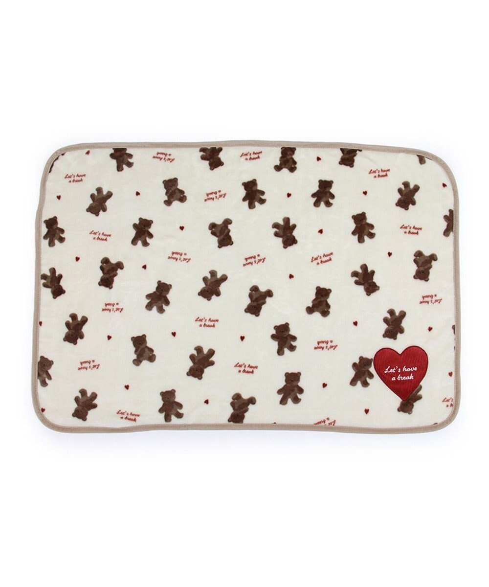 PET PARADISE ペットパラダイス ブランケット 《くまちゃん柄》 90×60cm 